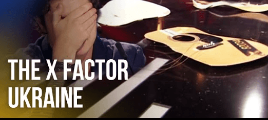 Ukraine X Factor Judge Breaks Guitar