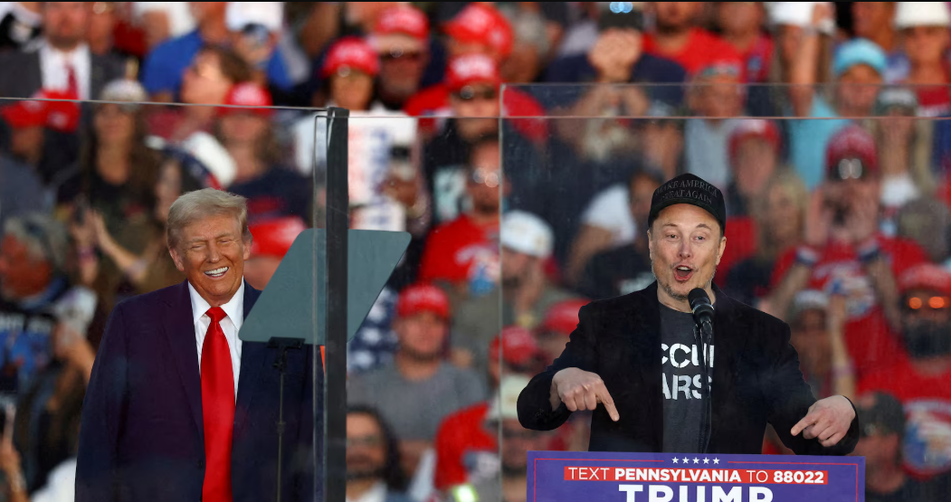 Did Elon Musk falsify the results of the Pennsylvania election? Conspiracy theories are sparked by Trump's remarks during rallies.